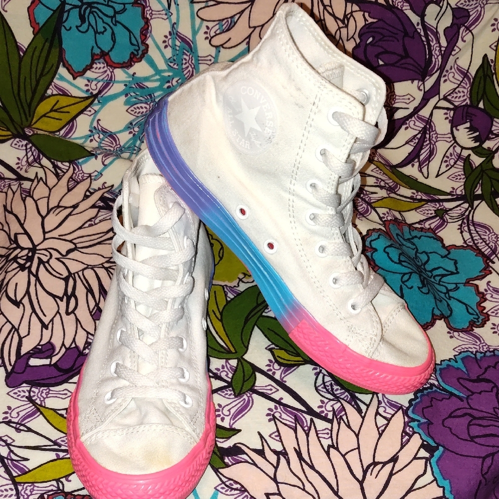 Converse Rainbow High Tops